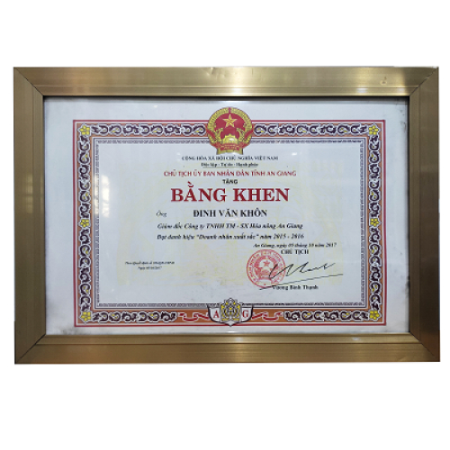 V. Thành tựu của công ty
